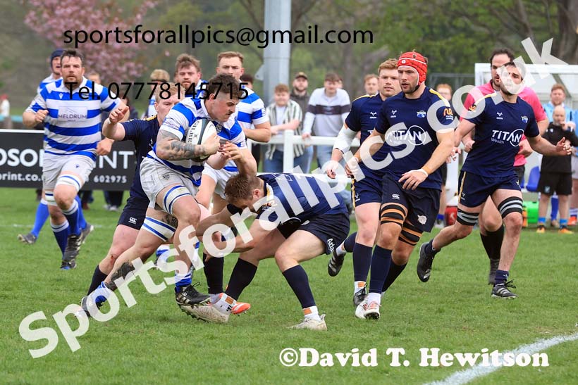 Tynedale v Leeds Tykes, Tynedale Park, Corbridge, Northumberland. Photo: David T. Hewitson/Sports for All Pics